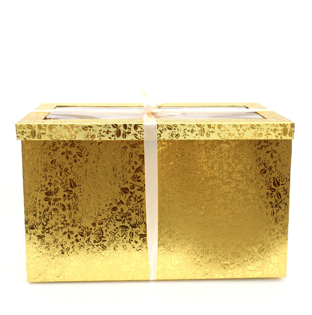 Ambrose Chrome Plated Crystal Embellished Ceramic Plate