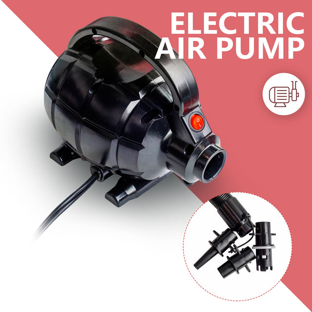 inQracer Gymnastics Mat Air Mats 13ft, Inflatable Tumbling Mat Tumble Track Air Floor with Electric Air Pump for Kids Home Use/Cheerleading/Gym/Outdoor/Yoga/Water Use, Pink