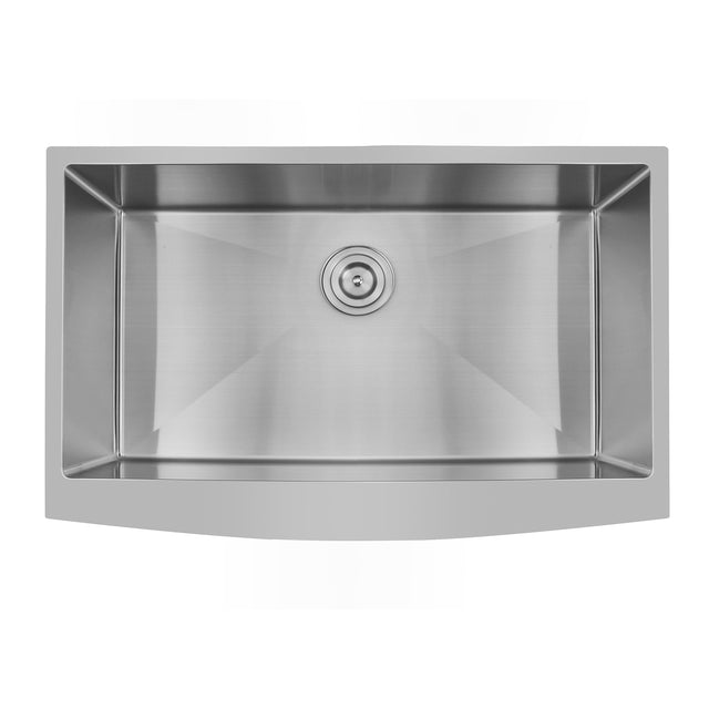 33-inch Farmhouse Kitchen Sink,Single Bowl Stainless Steel  18 Gauge