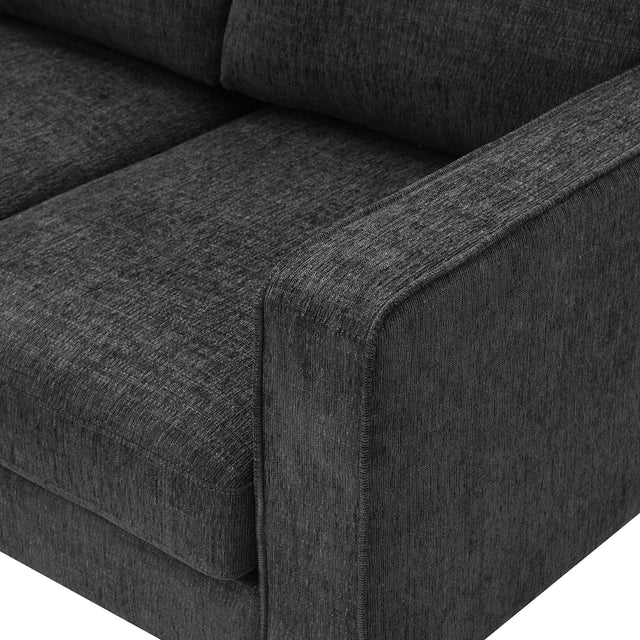 [VIDEO provided] [New]Modern 3-Piece Sofa Sets with Sturdy Metal Legs,Linen Upholstered Couches Sets Including 3-Seat Sofa, Loveseat and Single Chair for Living Room Furniture Set (1+2+3 Seat)
