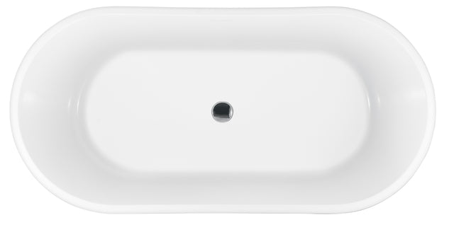 Acrylic Freestanding Soaking Bathtub-54‘’-white
