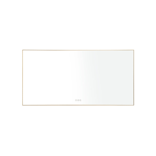 LTL needs to consult the warehouse addressSuper Bright Led Bathroom Mirror with Lights, Metal Frame Mirror Wall Mounted Lighted Vanity Mirrors for Wall, Anti Fog Dimmable Led Mirror for Makeup