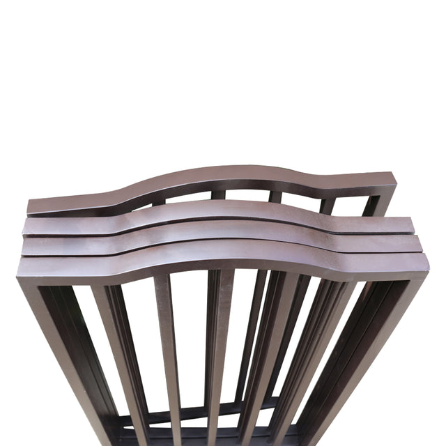 Pet Gate - Dog Gate for Doorways, Stairs or House - Freestanding, Folding, brown, Arc Wooden