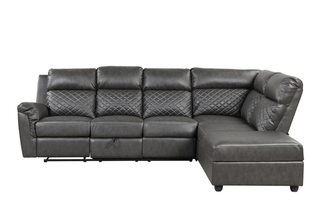 Charlotte Sectional Gray