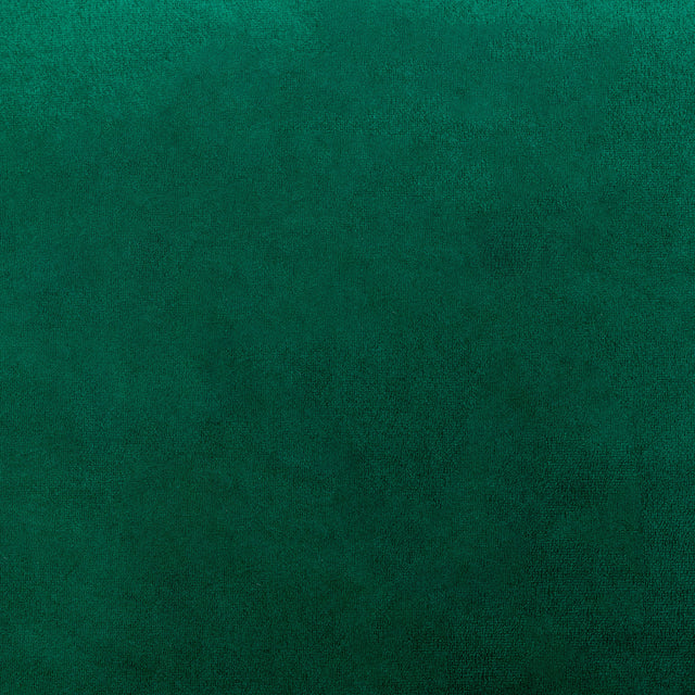 Modern Velvet Sofa with Metal Legs,Loveseat Sofa Couch with Two Pillows for Living Room and Bedroom, Green