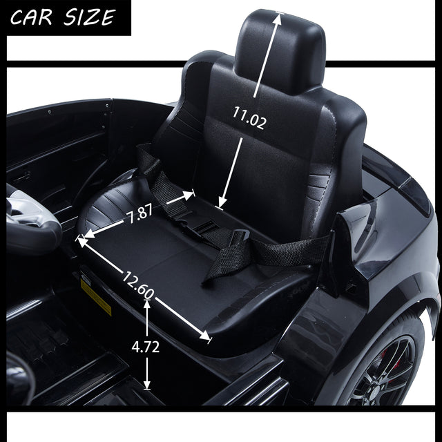 Licensed DODGE Charger，12v Kids ride on car W/Parents Remote Control ,electric car for kids,Three speed adjustable,Power display, slow start、USB,MP3 ,Bluetooth,LED light、Four wheel suspension