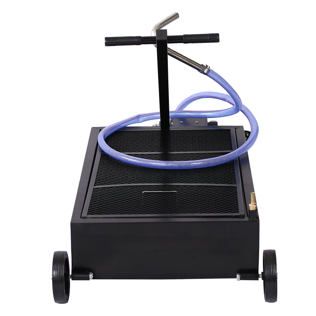 20 gallon low profile oil drainer ,with electric pump