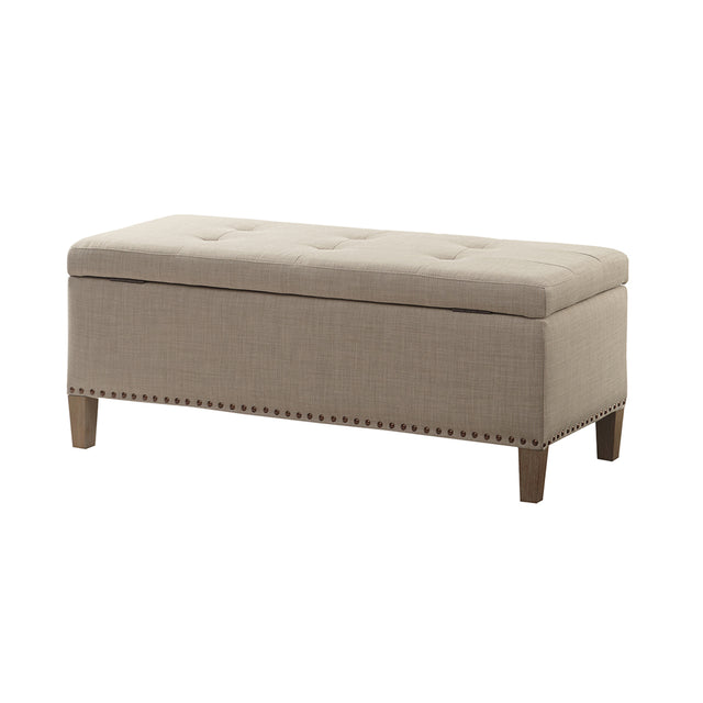 Shandra II Tufted Top Storage Bench