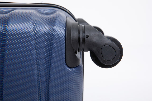 20" Carry on Luggage ABS Lightweight Suitcase, Spinner Wheels, TSA Lock, Blue
