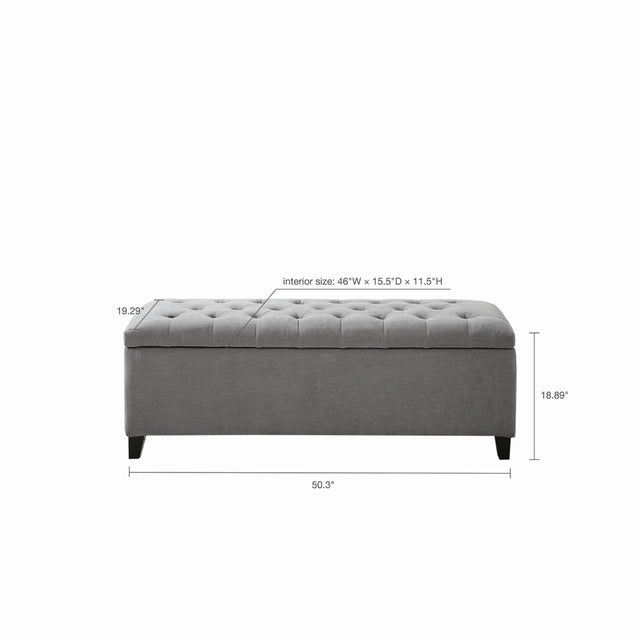 Shandra upholstered ottoman