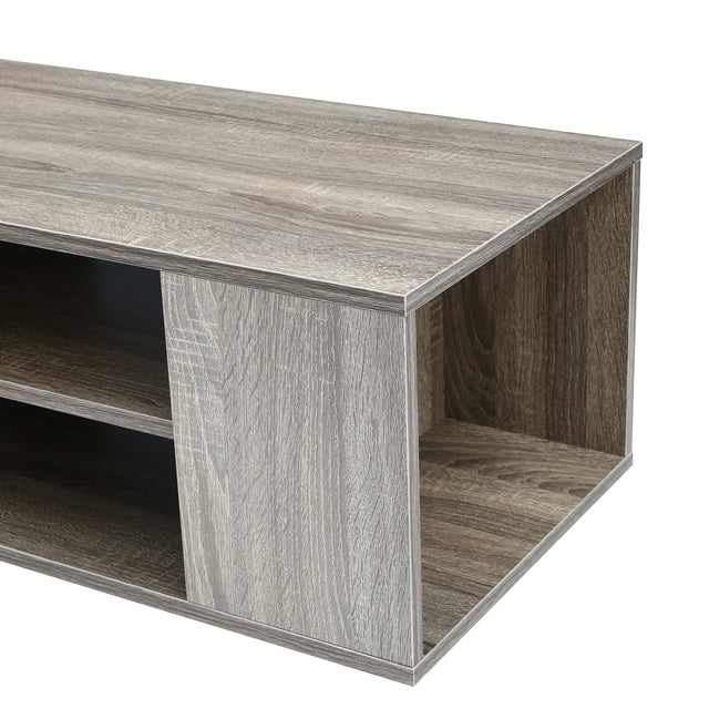 Wall Mounted Media Console,Floating TV Stand Component Shelf with Height Adjustable