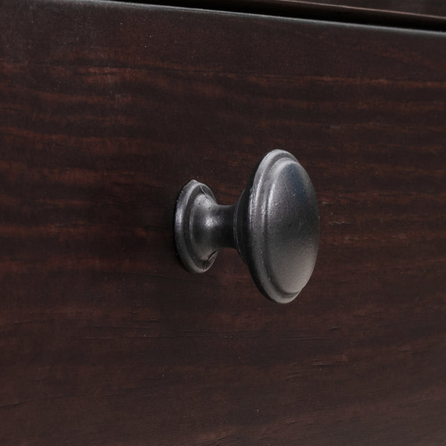 TREXM  Shoe Rack with Cushioned Seat and Drawers, Multipurpose Entryway Storage Bench (Espresso)