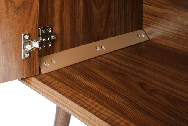 2 door cabinet, with 3D printed elements, for Bedroom, Living Room, Sofa Couch, Hall, Easy Assembly