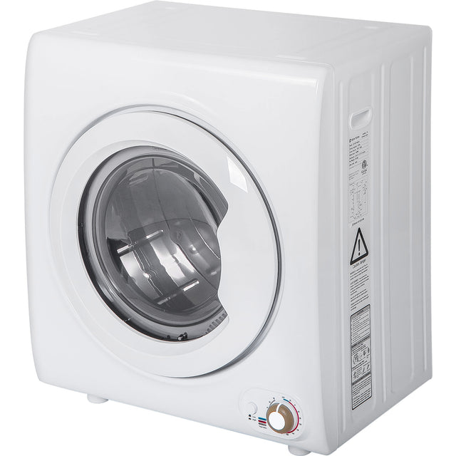 2.65 Cu.Ft Compact  Laundry Dryer, 9 LBS Capacity Compact Tumble Dryer with 1400W Drying Power, Easy Control Clothes Dryer
