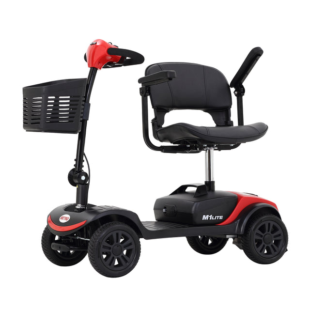 W42923316 [NO LED LIGHT] Compact Mobility Scooter- M1 LITE RED
