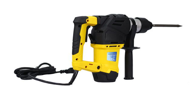 Professioinal Quality 1-1/4” SDS-Plus Heavy Duty Rotary Hammer Drill 13 Amp - Vibration Control, 3 Functions