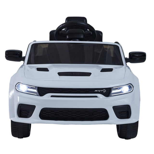 Licensed DODGE Charger，12v Kids ride on car W/Parents Remote Control ,electric car for kids,Three speed adjustable,Power display, slow start、USB,MP3 ,Bluetooth,LED light、Four wheel suspension