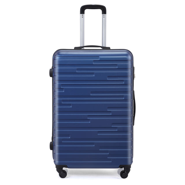 3-piece Trolley Case Set, 360 Degree Rotation Wheels with TSA Lock, Travel Suitcase Set, Royal Blue