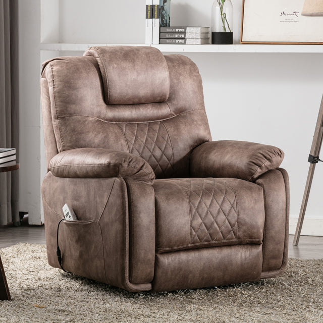 Orisfur. Power Lift Chair with Adjustable Massage Function, Recliner Chair with Heating System for Living Room