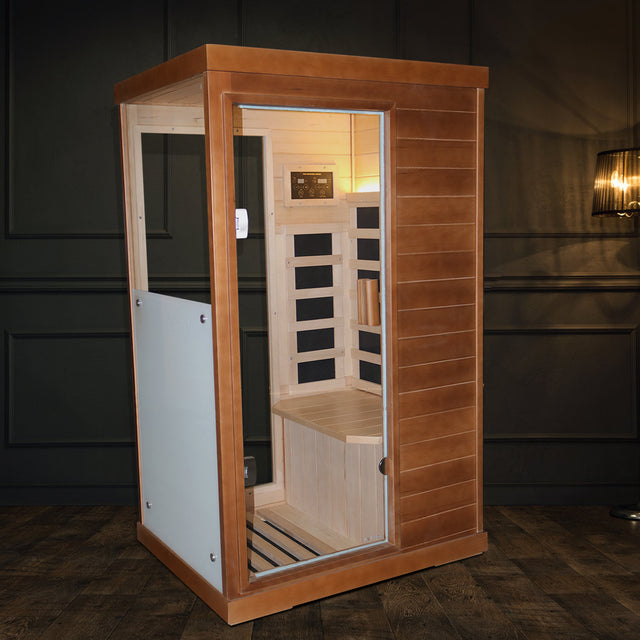 infrared sauna room single room