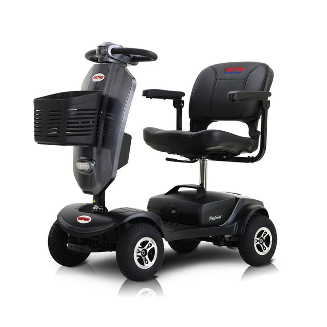 W429S00034 Outdoor compact mobility scooter with windshield
