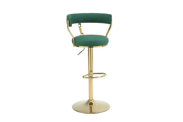 Bar Stools with Back and Footrest Counter Height Dining Chairs (1PCS/CTN)