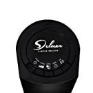 Simple Deluxe 36’’ Electric Oscillating Tower Fan with Remote Controland Large LED Display, Great for Indoor, Bedroom and Home Office, Black