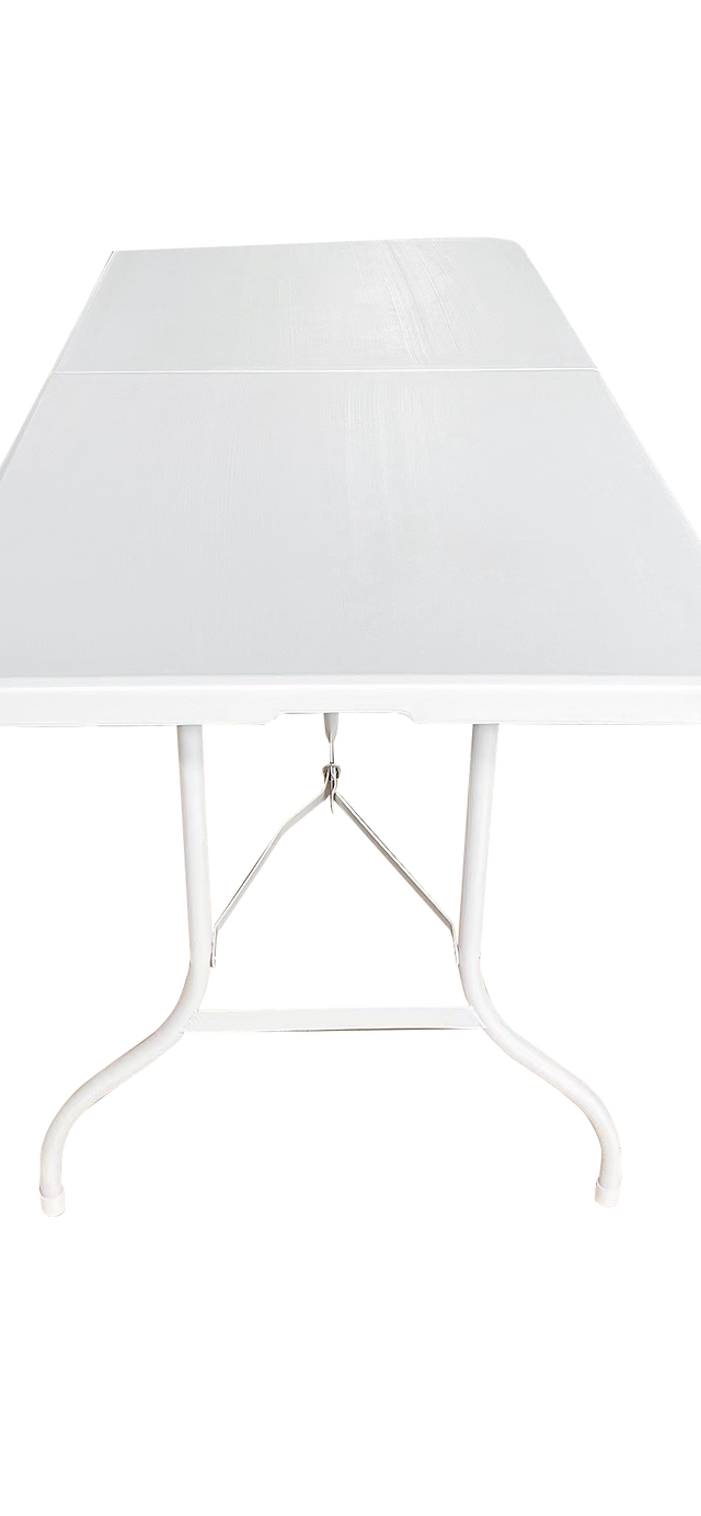 Multi-purpose outdoor folding 8ft casual picnic table game party table