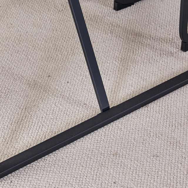 Rustic Industrial Rectangular Wood Dining Table For 4-6 Person, With 1.5" Thick Engineered Wood Tabletop and Black Metal Legs, Writing Desk For Kitchen Dining Living Room, 63" W x 35.4" D x 29.92" H