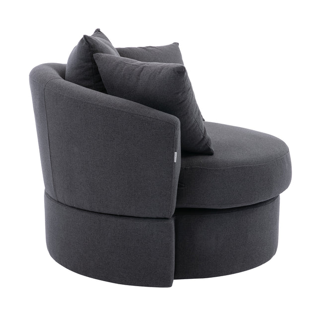 Modern  Akili swivel accent chair  barrel chair  for hotel living room / Modern  leisure chair