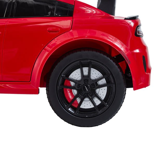 Licensed Dodge Charger，12v Kids ride on car W/Parents Remote Control ,electric cart for kids，Three speed adjustable,Power display, slow start、USB,MP3 ,Bluetooth,LED light、Four wheel suspension