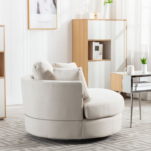 Modern  Akili swivel accent chair  barrel chair  for hotel living room Modern  leisure chair