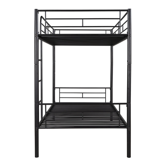 Twin Over Twin Metal Bunk Bed (Black) ( old sku: MF189201BAA )