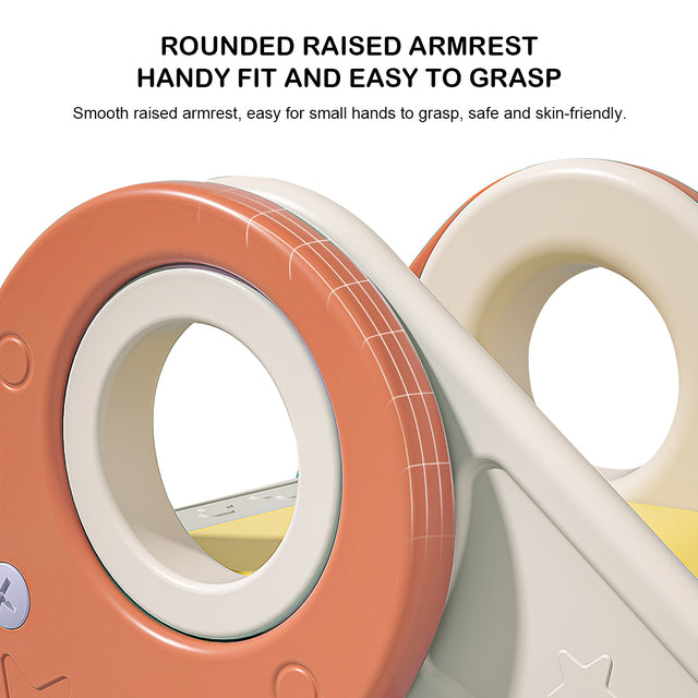 Toddler Slide Climber Set for Indoor Outdoor 3 Steps Freestanding Slide, Suitable Age1-5 Years Old Children Easy Set Up Baby Playset