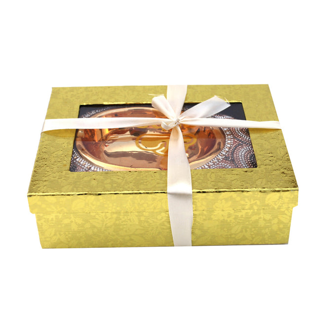 Ambrose Chrome Plated Crystal Embellished Ceramic Ashtray