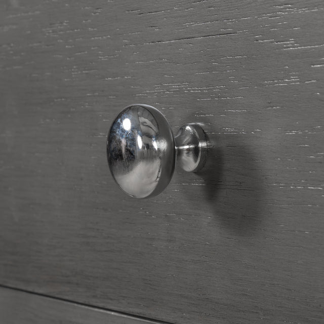 TOPMAX 4-Piece Counter Height Table Set with Socket and Fabric Padded Stools, Gray