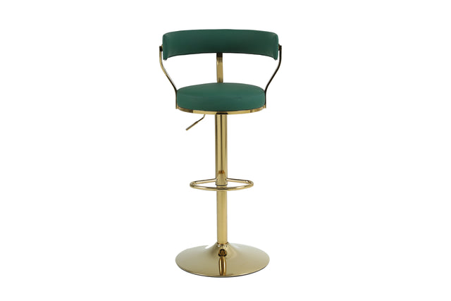 Bar Stools with Back and Footrest Counter Height Dining Chairs (1PCS/CTN)