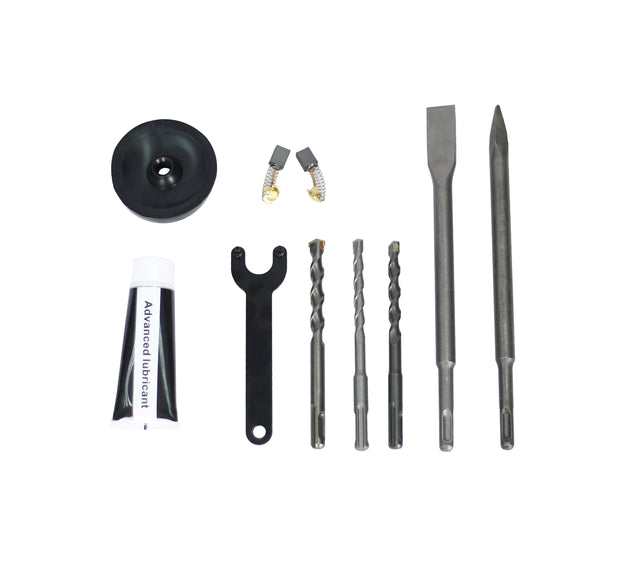 Professioinal Quality 1-1/4” SDS-Plus Heavy Duty Rotary Hammer Drill 13 Amp - Vibration Control, 3 Functions