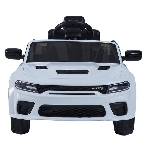 Licensed DODGE Charger，12v Kids ride on car W/Parents Remote Control ,electric car for kids,Three speed adjustable,Power display, slow start、USB,MP3 ,Bluetooth,LED light、Four wheel suspension