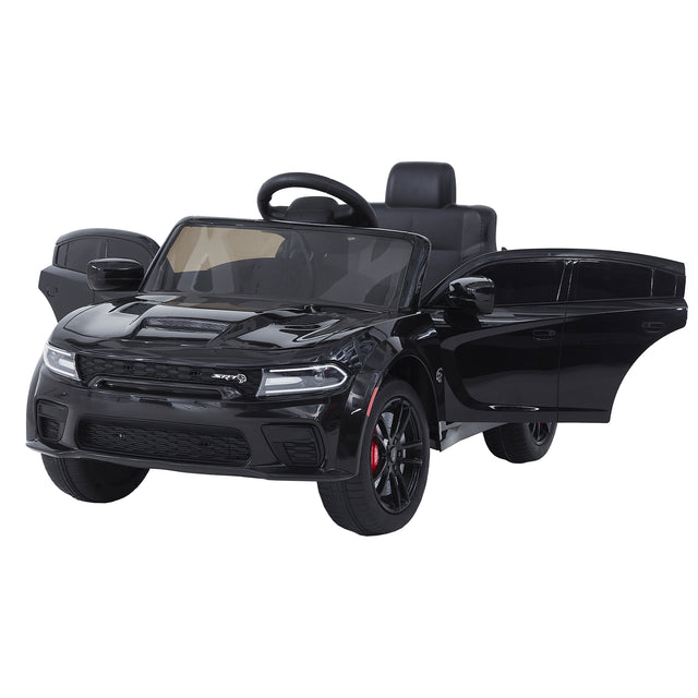 Licensed DODGE Charger，12v Kids ride on car W/Parents Remote Control ,electric car for kids,Three speed adjustable,Power display, slow start、USB,MP3 ,Bluetooth,LED light、Four wheel suspension