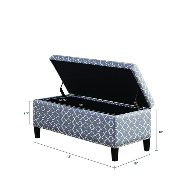 Shandra II upholstered ottoman