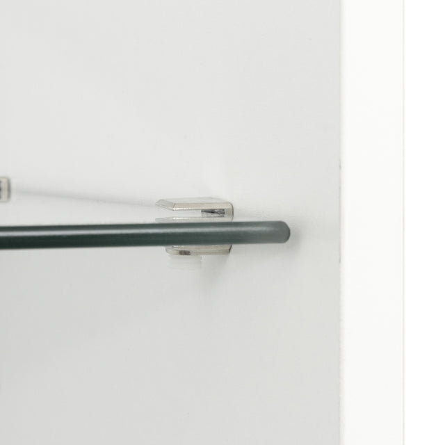 Side cabinet with aluminum strip lamp,