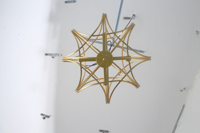 Modern American spherical chandelier -4 bulbs -E12 lamp holder