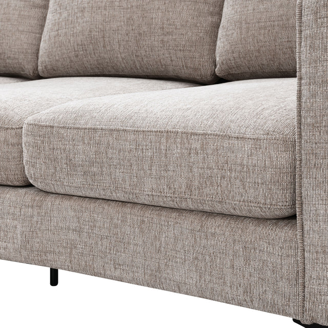 [VIDEO provided] [New]Modern 3-Piece Sofa Sets with Sturdy Metal Legs,Chenille Upholstered Couches Sets Including 3-Seat Sofa, Loveseat and Single Chair for Living Room Furniture Set (1+2+3 Seat)