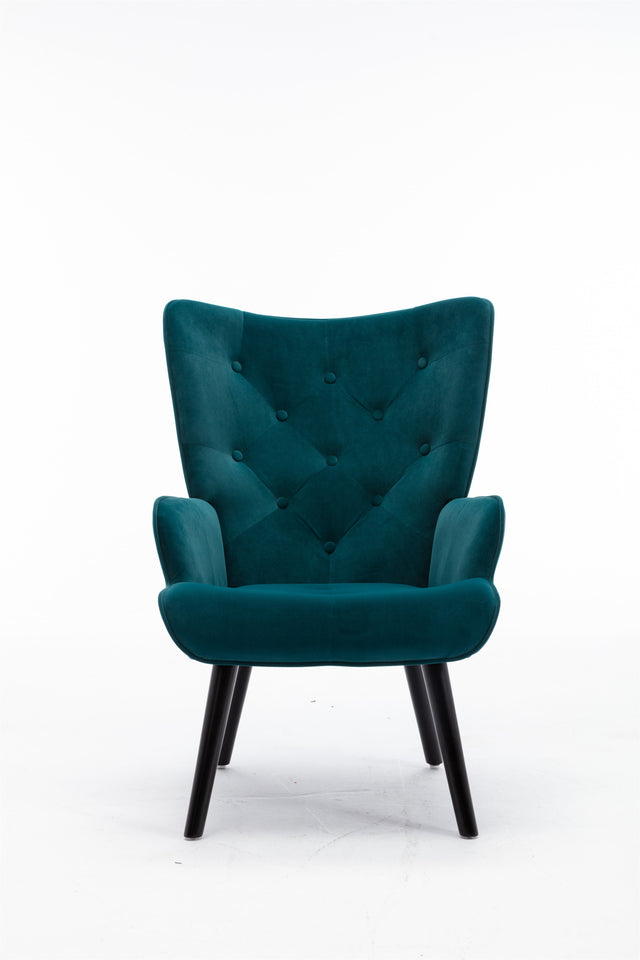COOLMORE  Accent chair  Living Room/Bed Room, Modern Leisure  Chair  Teal