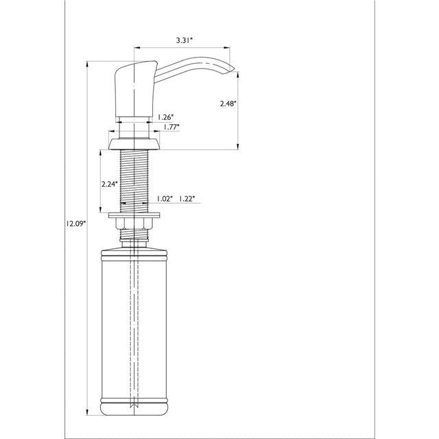 Kitchen Soap Dispenser