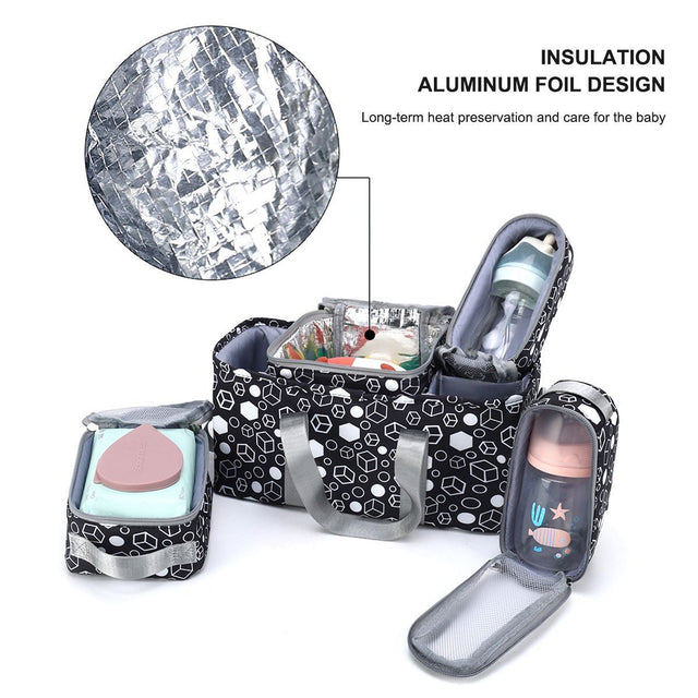 Baby Stroller Hanging Storage Bag Baby Trolley Hanging Bag Stroller Organizer Bag Fit Most Baby Stroller Models