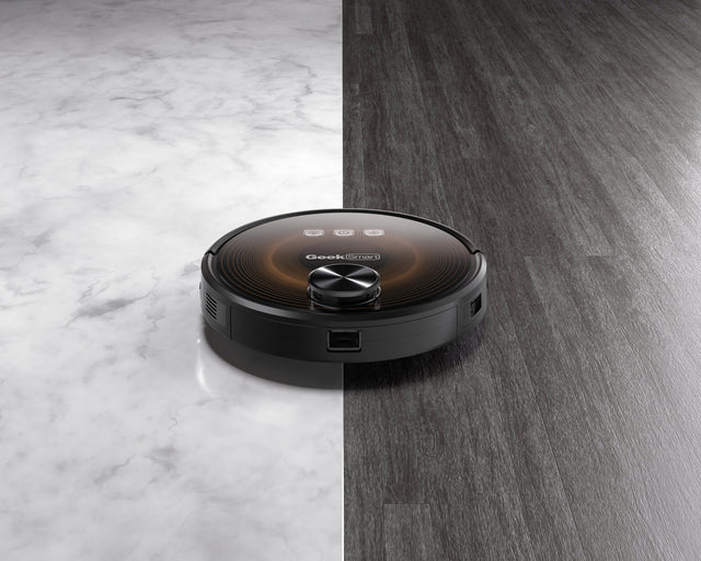 Geek Smart L8 Robot Vacuum Cleaner and Mop, LDS Navigation, Wi-Fi Connected APP, Selective Room Cleaning,MAX 2700 PA Suction, Ideal for Pets and Larger Home(Banned from selling on Amazon)
