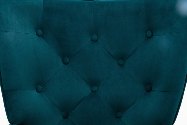 COOLMORE  Accent chair  Living Room/Bed Room, Modern Leisure  Chair  Teal