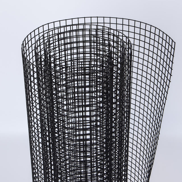 48 inch×50 ft Black Vinyl Coated Hardware Cloth, 17 Gauge 1/2 inch Black PVC Hardware Cloth, Black Welded Wire Fence Supports Poultry-Netting Cage-Home Improvement and Chicken Coop